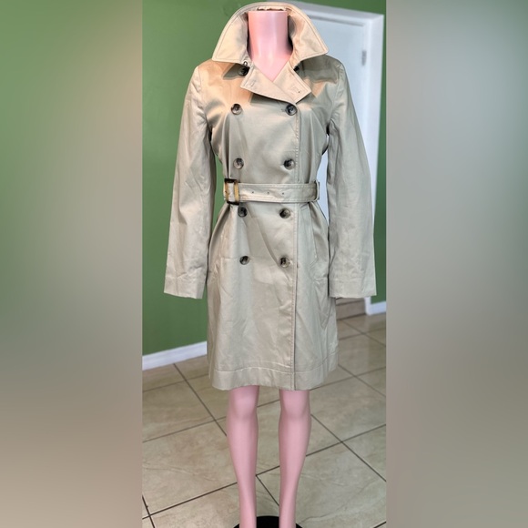 Style & Co. Beige Women's Trench Coat - Picture 4 of 10